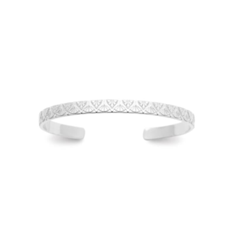 Coque de Nacre Bracelet jonc argent 722247