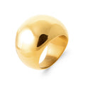 Izee Bague acier doré 3417909