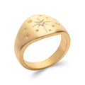 Coque de Nacre Bague plaqué or 2902010