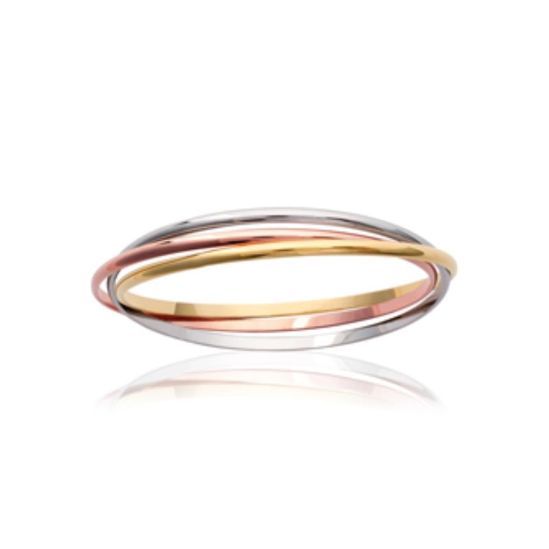 Coque de Nacre Bracelet jonc plaqué or 905636