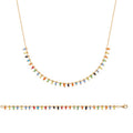Coque de Nacre Collier plaqué or 973622