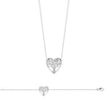 Coque de Nacre Collier argent 721454