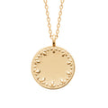 Coque de Nacre Collier plaqué or 922226