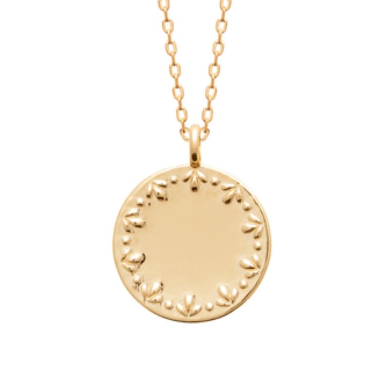 Coque de Nacre Collier plaqué or 922226