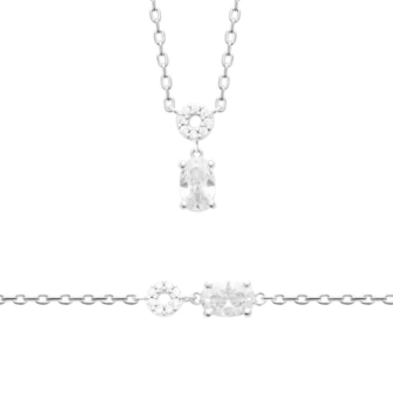 Coque de Nacre Chaîne argent 874108