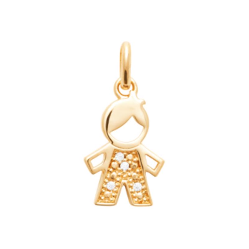 Coque de Nacre Pendentif plaqué or 2780110