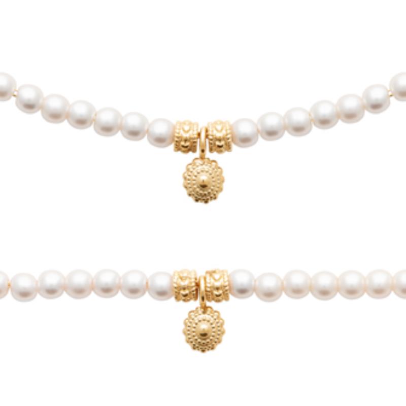 Coque de Nacre Bracelet plaqué or 974039