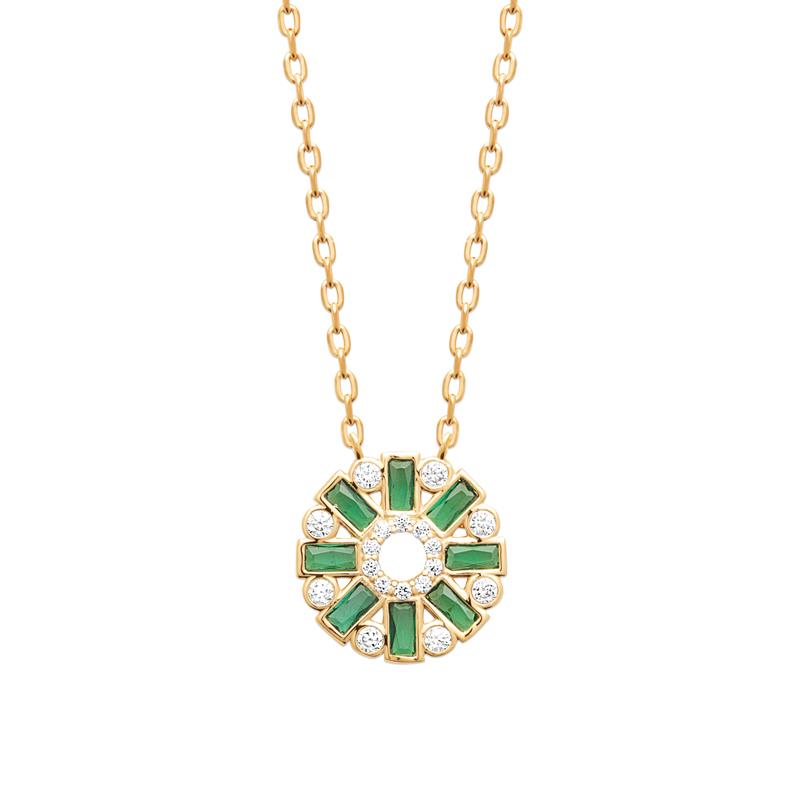 Coque de Nacre Collier plaqué or 974293