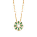 Coque de Nacre Collier plaqué or 974293