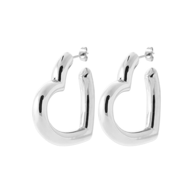 Coque de Nacre Créoles acier 3607900