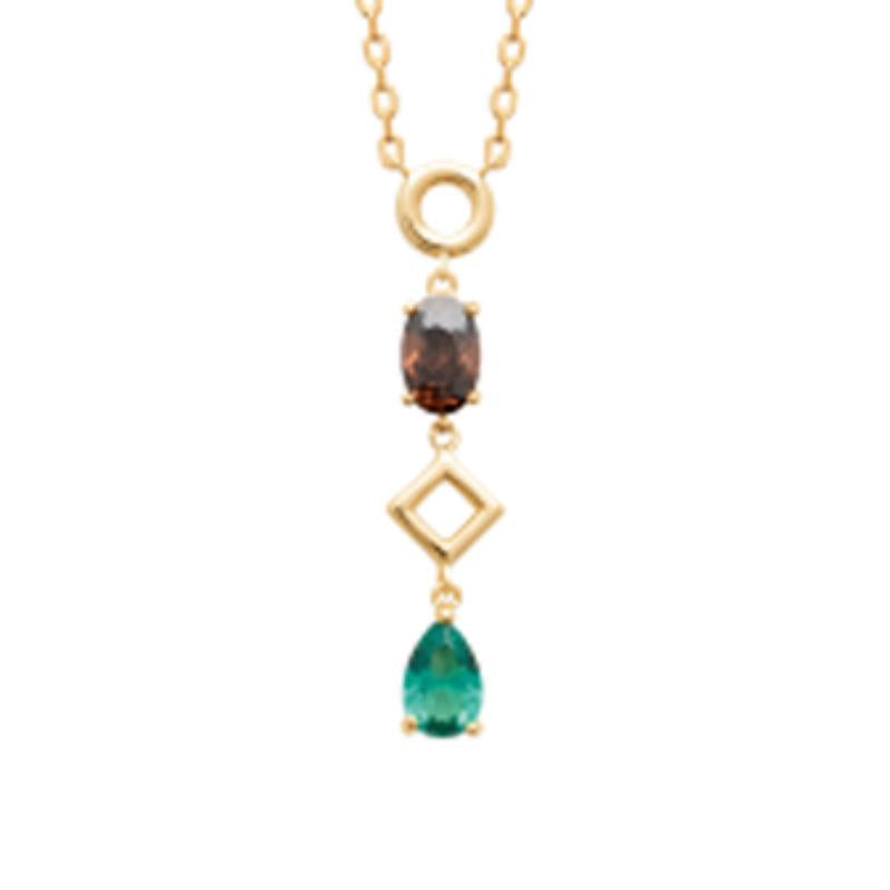 Coque de Nacre Collier plaqué or 973954