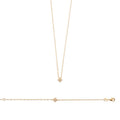 Coque de Nacre Collier plaqué or 973506
