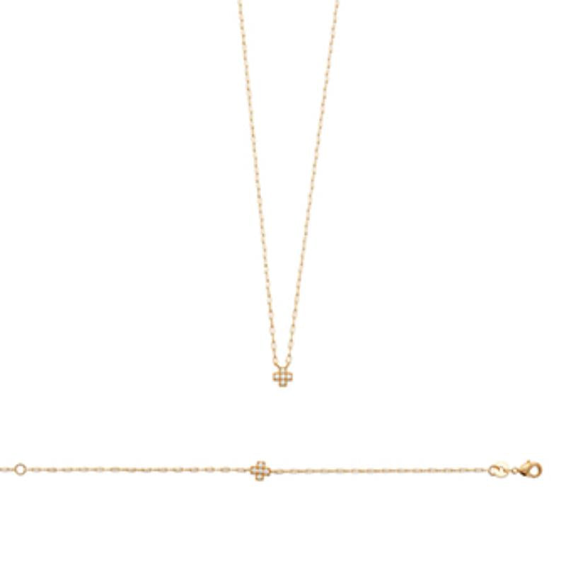 Coque de Nacre Collier plaqué or 973506