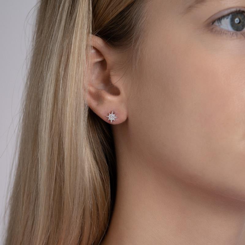 Coque de Nacre Puces d'oreilles argent 1532810