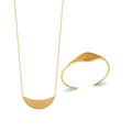 Coque de Nacre Collier plaqué or 921646