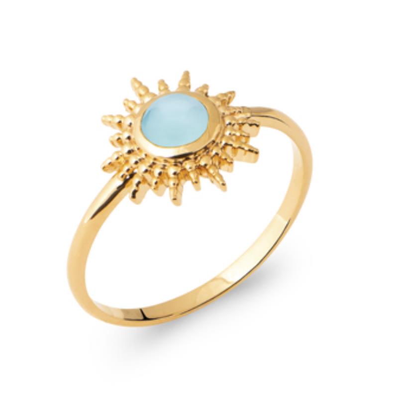 Coque de Nacre Bague plaqué or 2281160