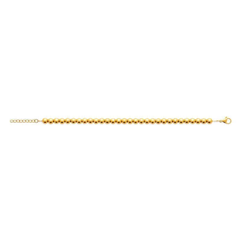 Coque de Nacre Chaîne acier doré 312432