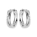 Coque de Nacre Créoles argent 1661310