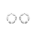 Coque de Nacre Puces d'oreilles argent 73086200