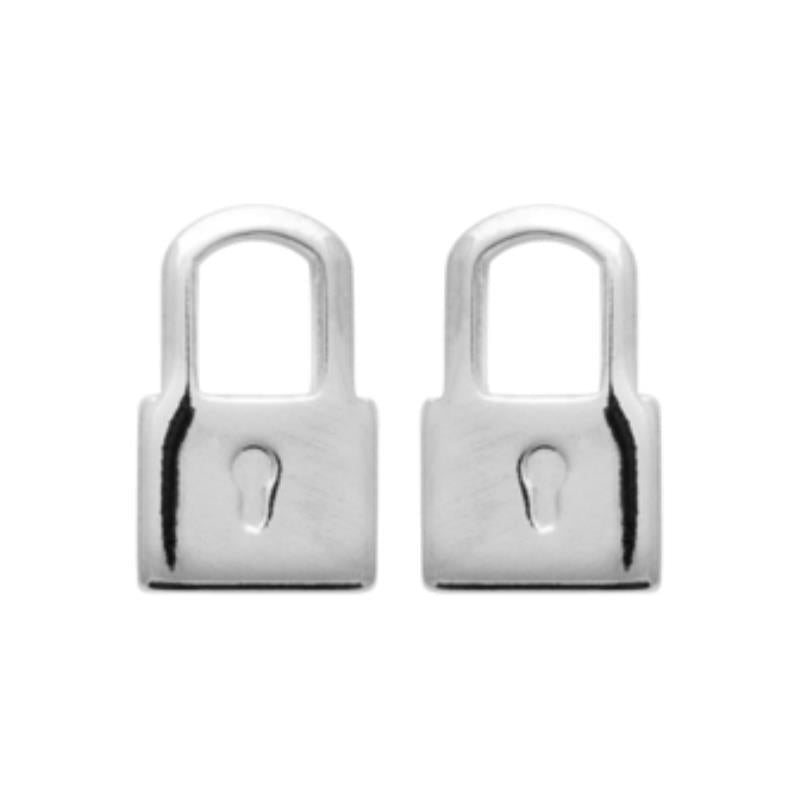 Coque de Nacre Puces d'oreilles argent 73008500