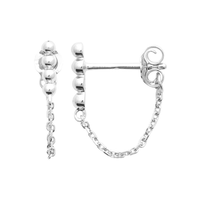 Coque de Nacre Boucles d'oreilles pendantes argent 73057900