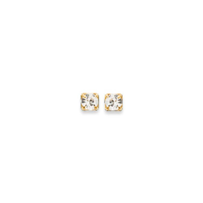 Coque de Nacre Boucles d'oreilles plaqué or 242661