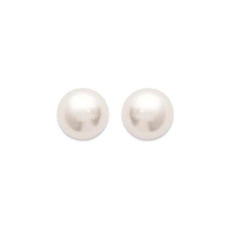 Coque de Nacre Boucles d'oreilles plaqué or 2404