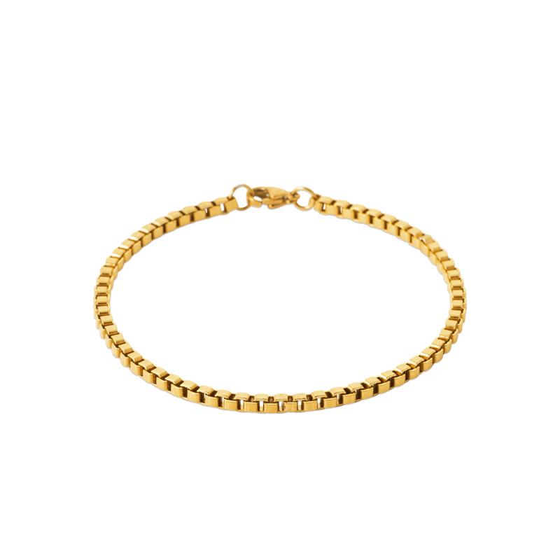 Coque de Nacre Bracelet acier doré 312161