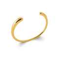 Coque de Nacre Bracelet jonc acier doré 312189