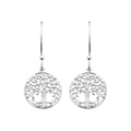 Coque de Nacre Boucles d'oreilles pendantes argent 73041300