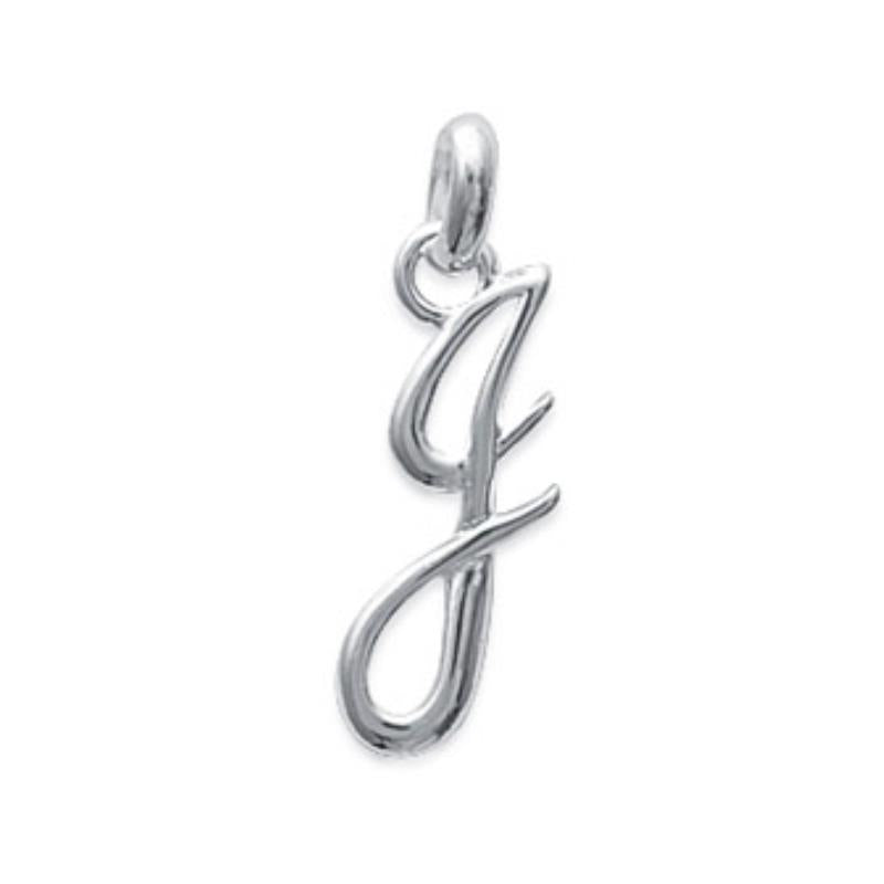 Coque de Nacre Pendentif initiale argent 748115510