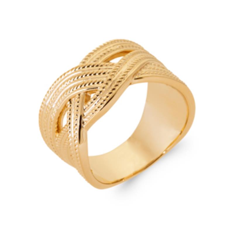 Coque de Nacre Bague plaqué or 2926400