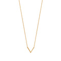 Coque de Nacre Collier plaqué or 921403