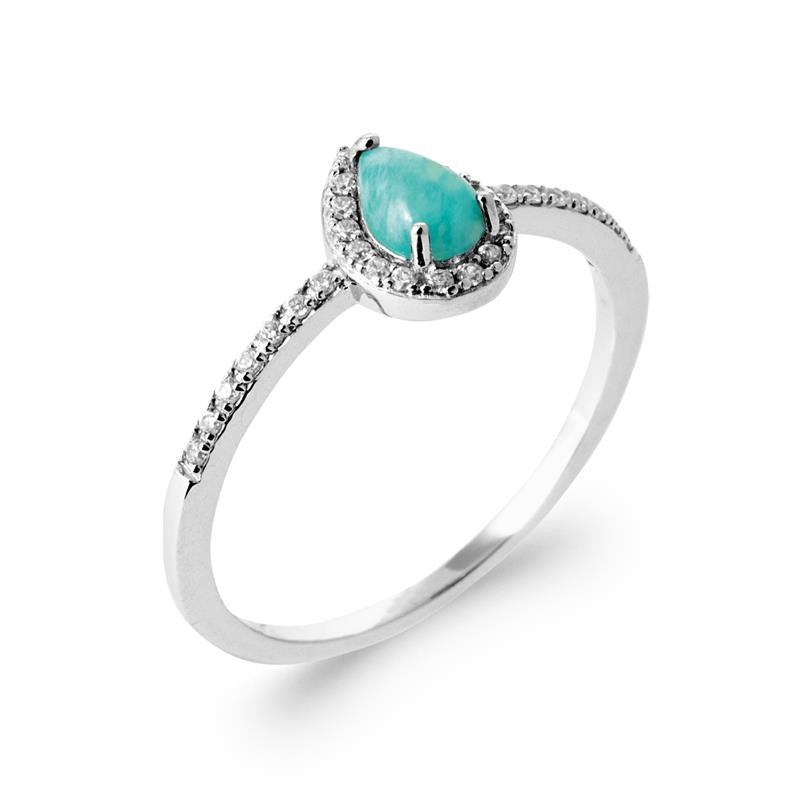 Coque de Nacre Bague argent 1937260