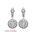 Coque de Nacre Boucles d'oreilles argent 1514510