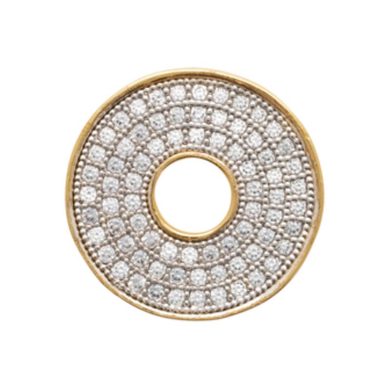 Coque de Nacre Pendentif plaqué or 2743811