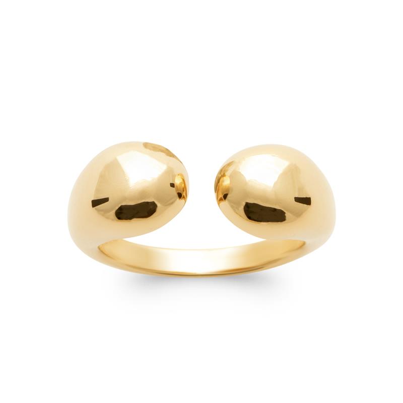Coque de Nacre Bague plaqué or 2967500