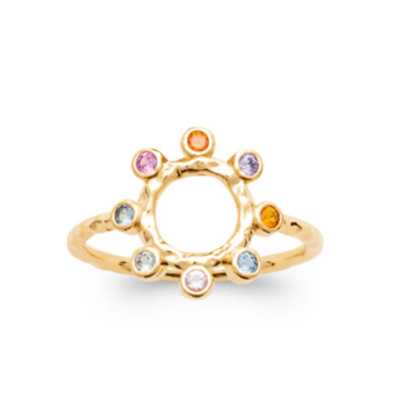 Coque de Nacre Bague plaqué or 2999105