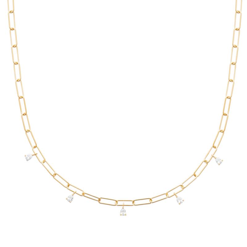 Coque de Nacre Collier plaqué or 973927