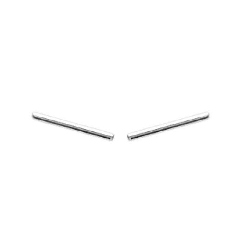 Coque de Nacre Puces d'oreilles argent 7526100