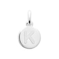 Coque de Nacre Pendentif initiale argent 7775711