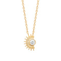 Coque de Nacre Collier plaqué or 974074