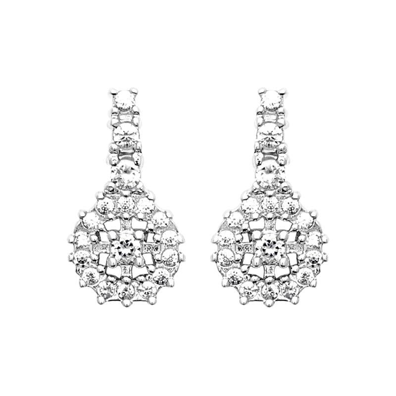 Coque de Nacre Boucles d'oreilles argent 13088910