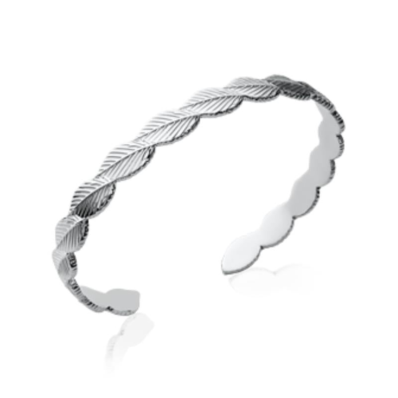 Coque de Nacre Bracelet jonc argent 721483