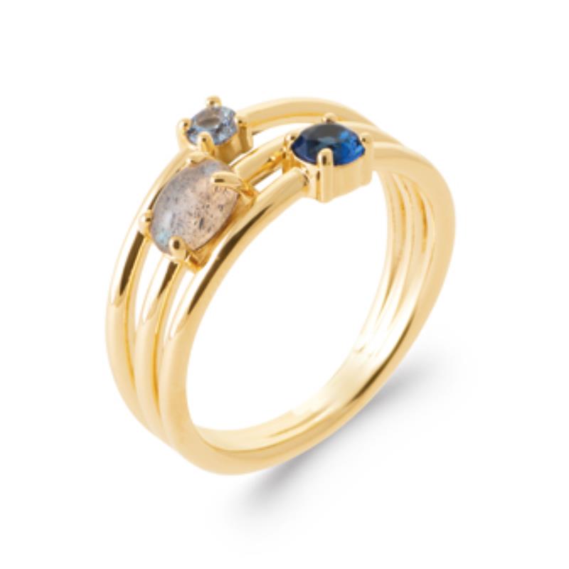 Coque de Nacre Bague plaqué or 2971960