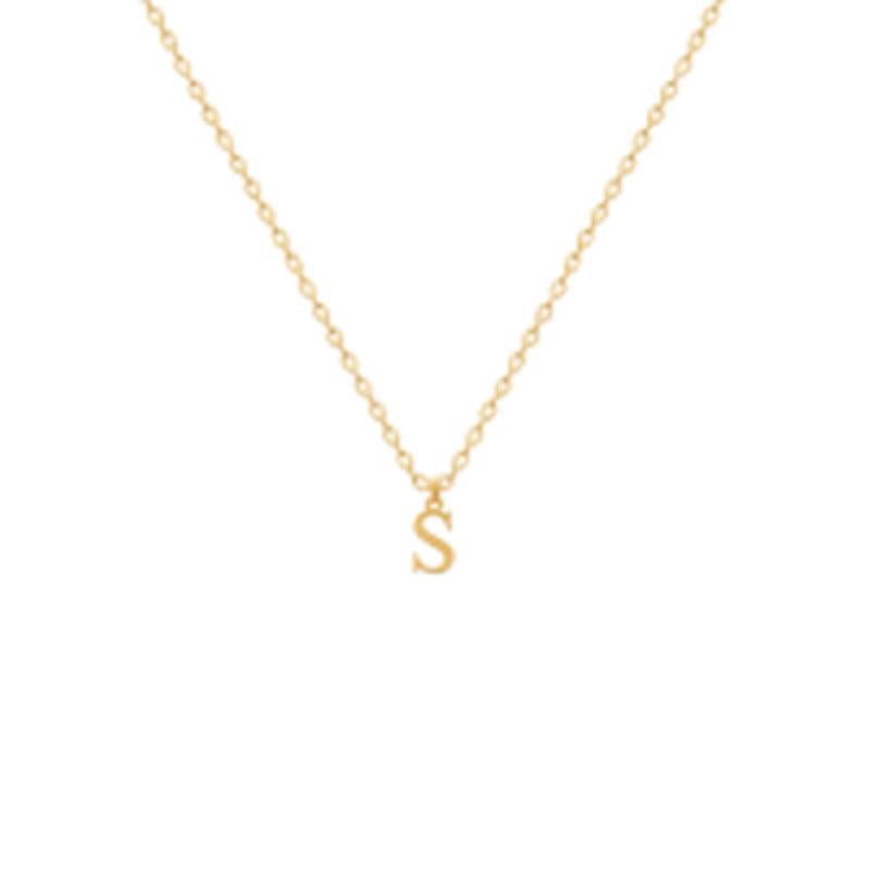 Coque de Nacre Pendentif initiale plaqué or 28750018