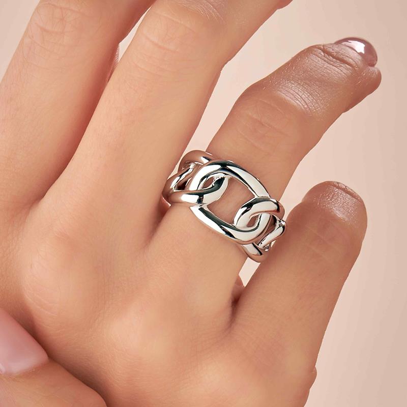 Coque de Nacre Bague argent 7916900