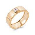 Coque de Nacre Bague plaqué or 2920110