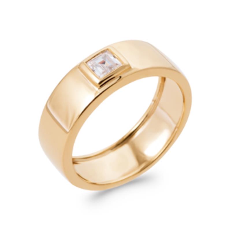Coque de Nacre Bague plaqué or 2920110