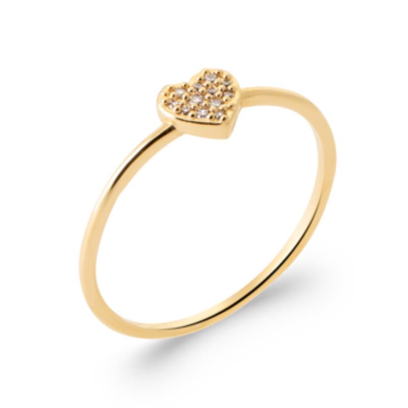 Coque de Nacre Bague plaqué or 2948010